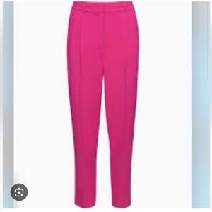 NWT Babaton “Vogue” pink trousers